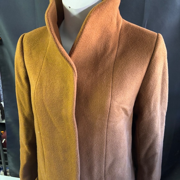 New womens small Aritzia Wilfred Cocoon Long wool and cashmere trench coat - Picture 2 of 10